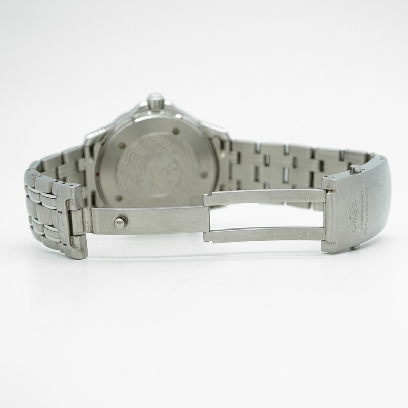 歐米茄海馬系列 2531.80 海軍藍錶盤男士腕錶-4