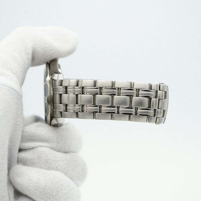 歐米茄海馬系列 2531.80 海軍藍錶盤男士腕錶-6