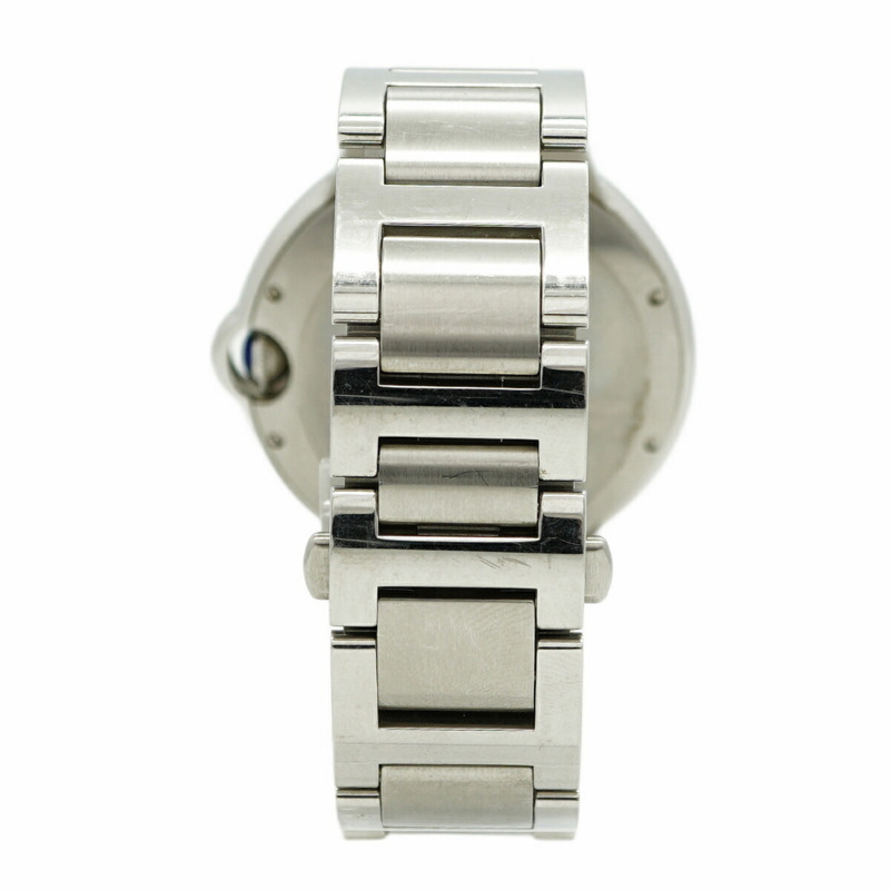 卡地亞 Ballon Bleu LM W69012Z4 銀色錶盤男錶-8