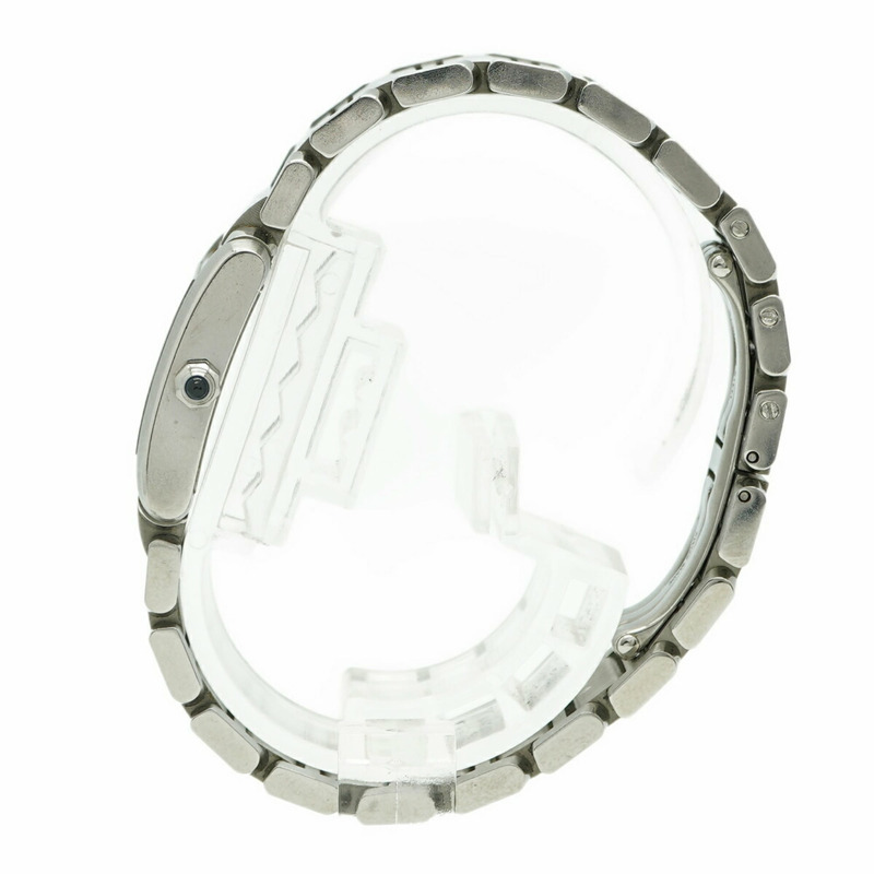 卡地亞 Tank Française SM W51008Q3 象牙色錶盤女士腕錶-9