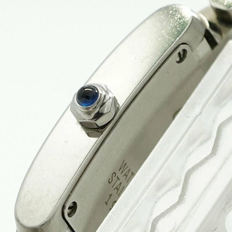 卡地亞 Tank Française SM W51008Q3 象牙色錶盤女士腕錶-11