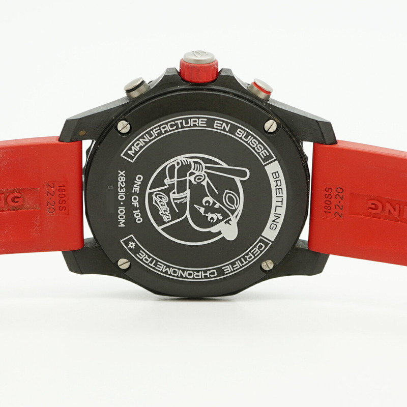 百年靈 Endurance Pro X82310 男士黑色錶盤腕錶-5