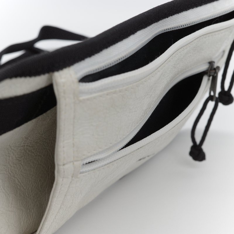 Balenciaga 巴黎世家 Weekend 白色 皮革 腰包-10