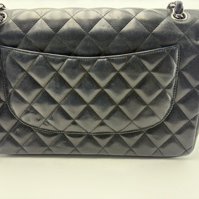 Chanel Classic Flap Jumbo 菱格紋雙蓋手袋-7