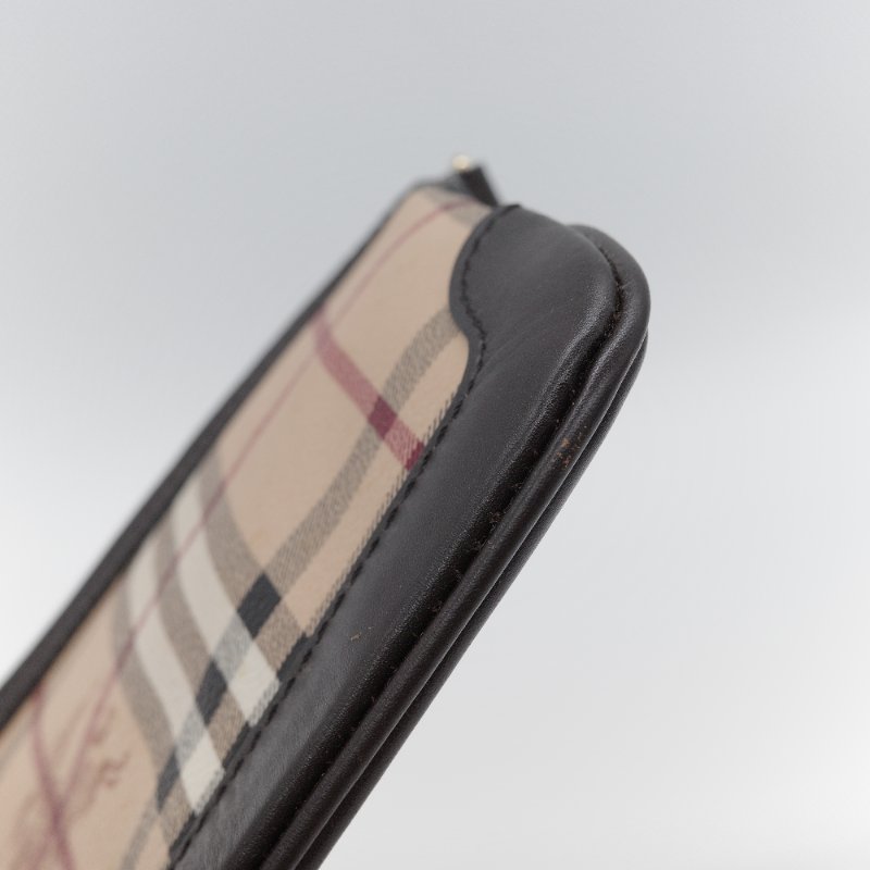 Burberry 巴寶莉 經典 Haymarket Check 塗層帆布 斜背包 肩背包-6