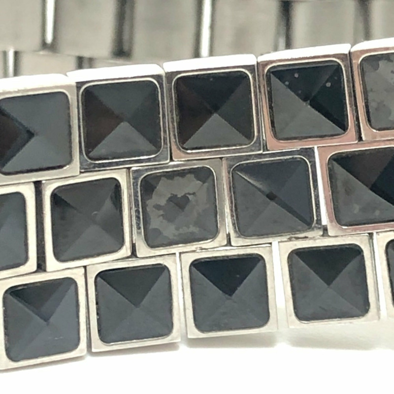 Dior CD113119 水晶鑲鑽錶圈 16P 石英日期顯示腕錶 圓形錶盤 不鏽鋼女士銀色-13