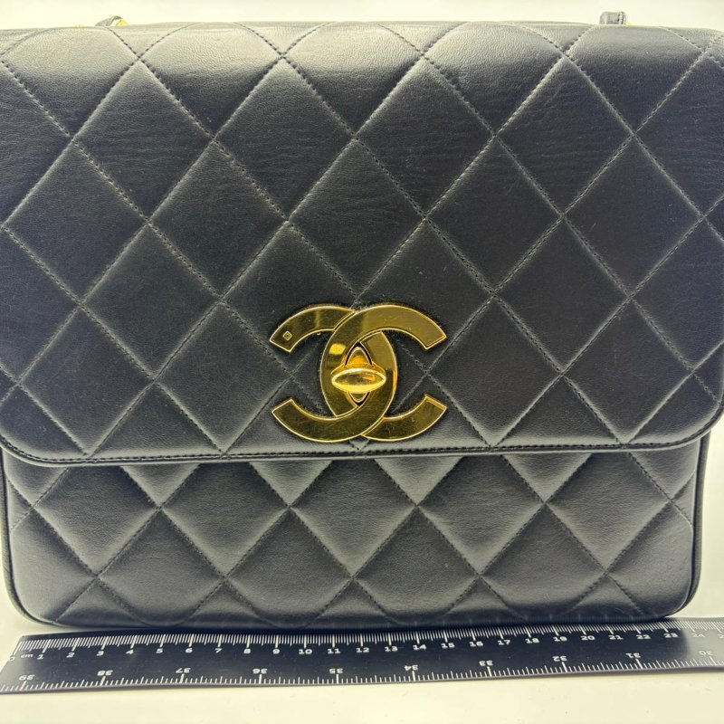 香奈兒 Vintage 大雙 C 方胖子（貝嫂包）-0