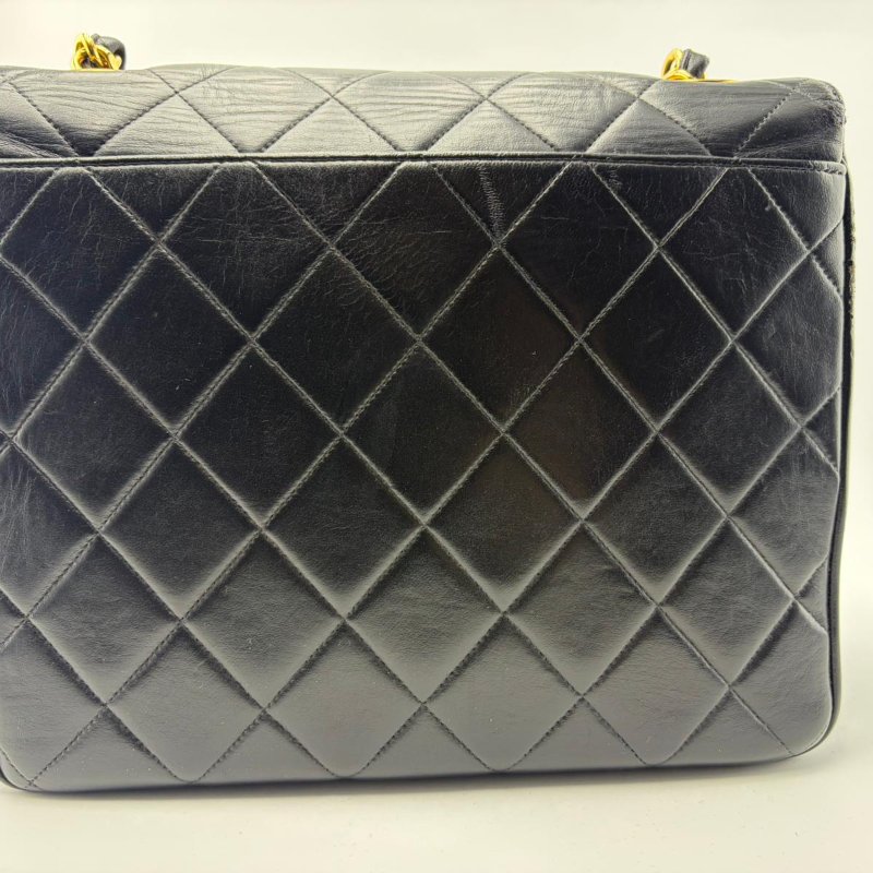 香奈兒 Vintage 大雙 C 方胖子（貝嫂包）-7