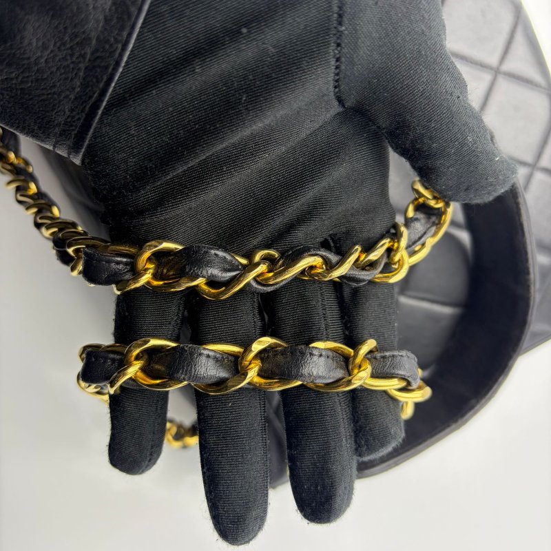 香奈兒 Vintage 大雙 C 方胖子（貝嫂包）-25