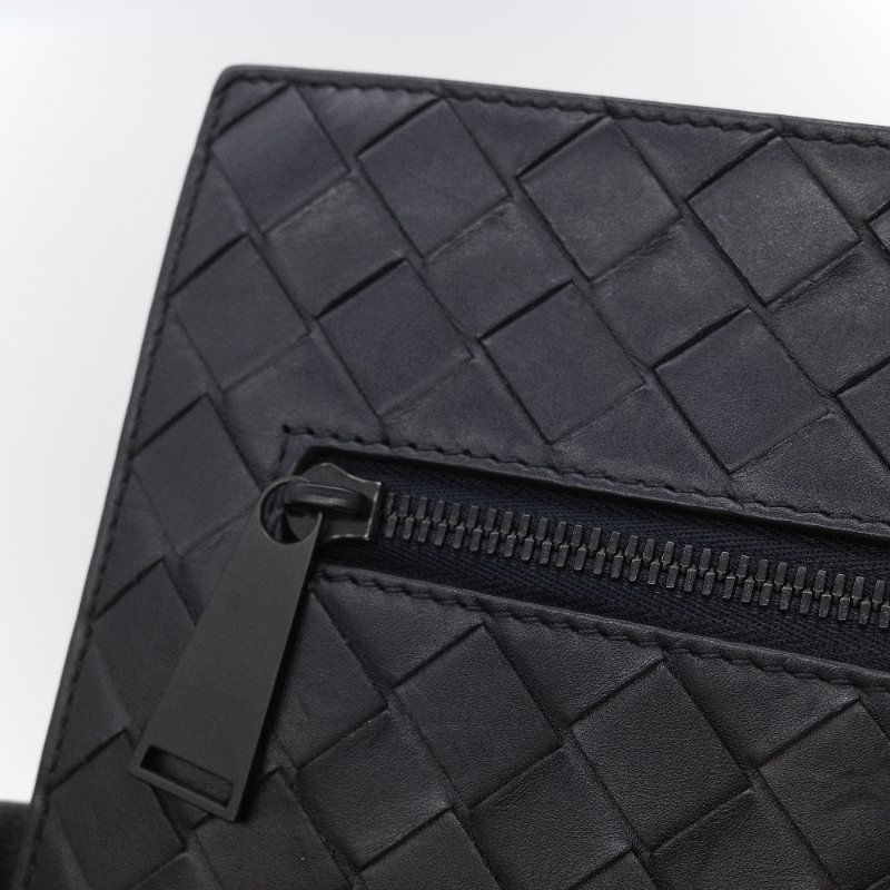 Bottega Veneta 寶緹嘉 黑色 編織牛皮 手拿包-6