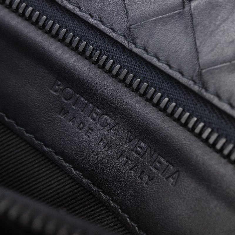 Bottega Veneta 寶緹嘉 黑色 編織牛皮 手拿包-8