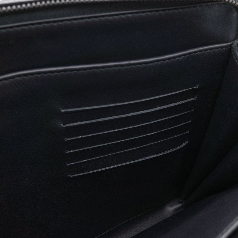 Bottega Veneta 寶緹嘉 黑色 編織牛皮 手拿包-11