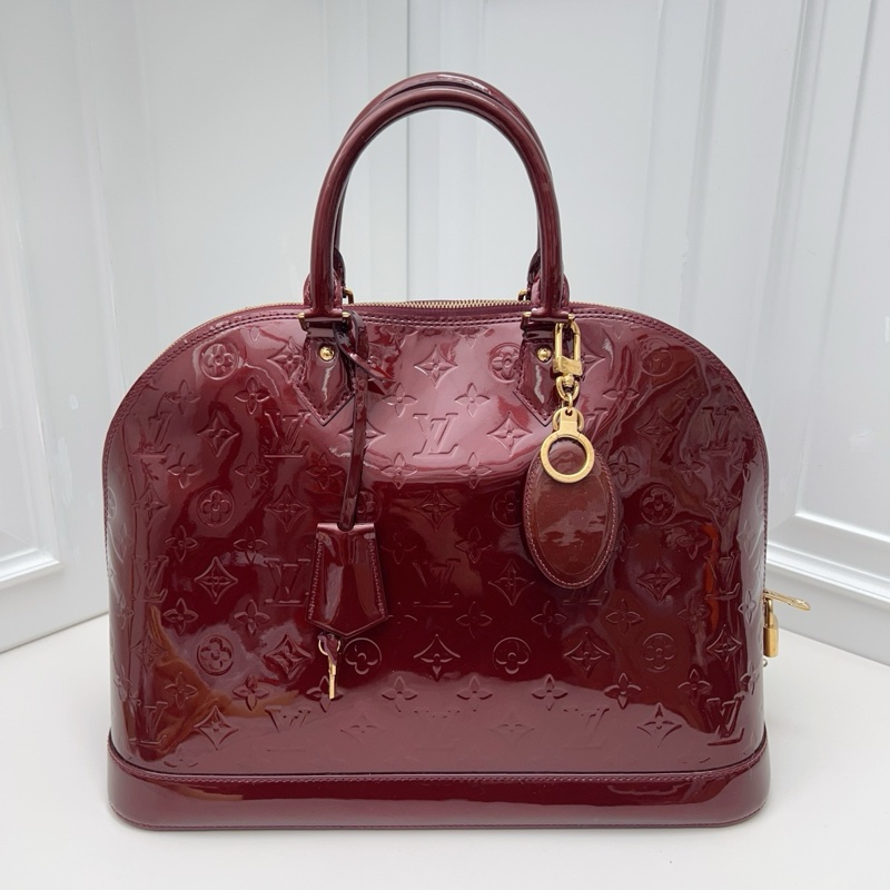  LV路易威登漆皮貝殼Amla手提貝殼包 -0