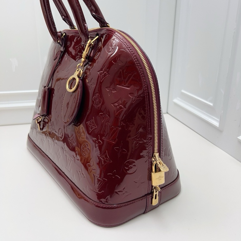  LV路易威登漆皮貝殼Amla手提貝殼包 -1