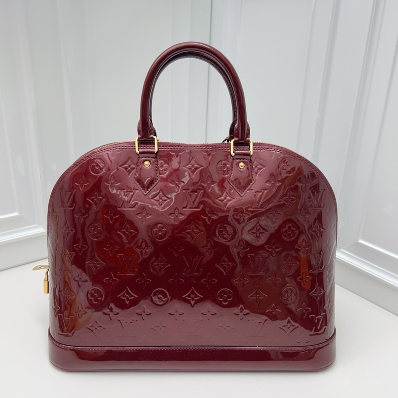  LV路易威登漆皮貝殼Amla手提貝殼包 -2