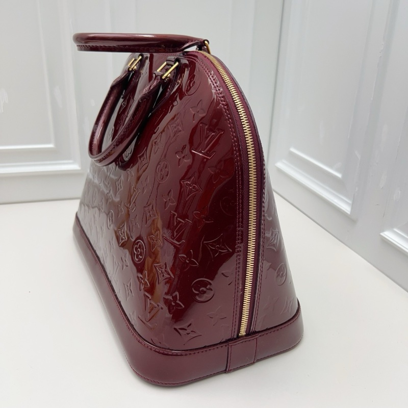  LV路易威登漆皮貝殼Amla手提貝殼包 -3