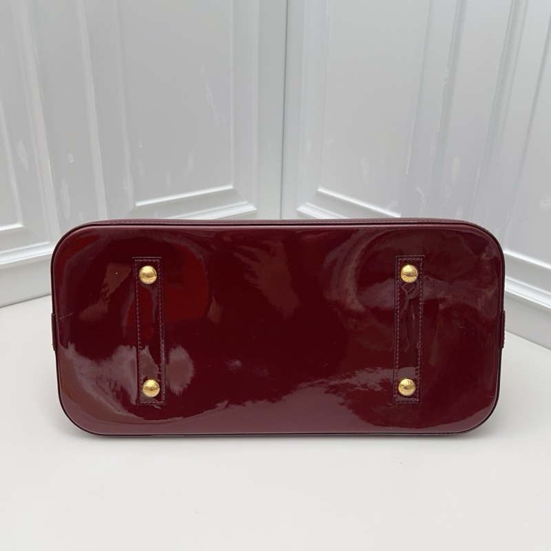  LV路易威登漆皮貝殼Amla手提貝殼包 -4