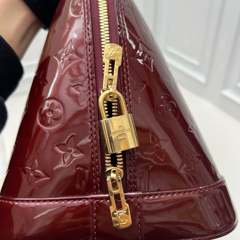  LV路易威登漆皮貝殼Amla手提貝殼包 -5