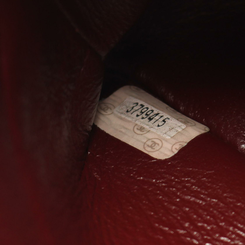 香奈兒 (CHANEL) Matelasse W 翻蓋鏈條單背包，羊皮材質，黑色，金色五金，二手-4