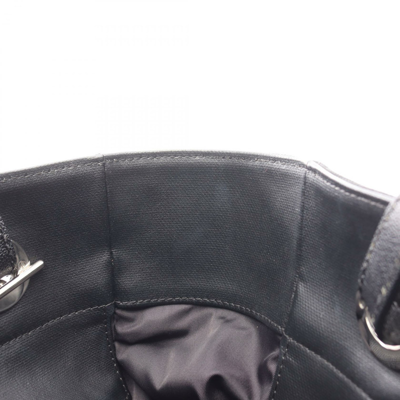 香奈兒 (CHANEL) Paris Biarritz PM 手提單肩包 34208 帆布皮革 黑色 二手 SHW-5