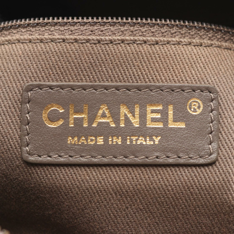 香奈兒 (CHANEL) Matelasse 斜背包/肩背包/手提包 A934631 皮革 灰色 二手-3