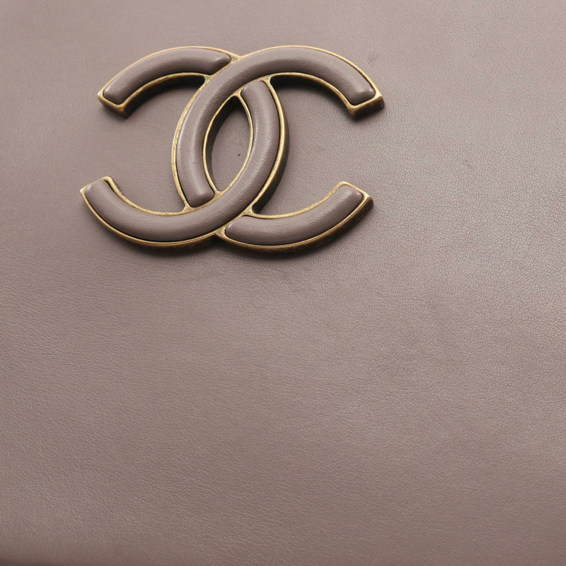 香奈兒 (CHANEL) Matelasse 斜背包/肩背包/手提包 A934631 皮革 灰色 二手-9