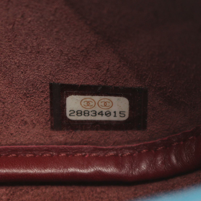 香奈兒 (CHANEL) 絎縫鏈條單背包 AS1094 羊皮 土耳其藍 二手 金色五金-4