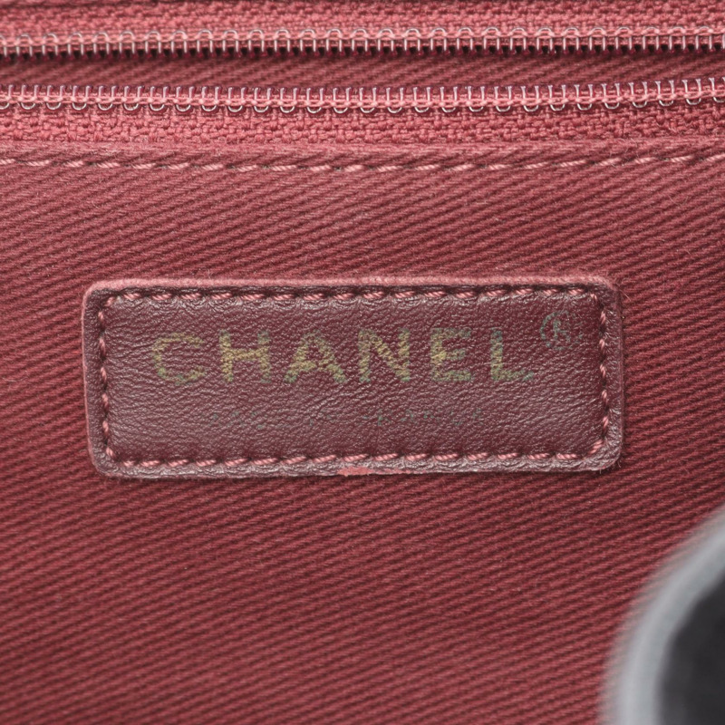 香奈兒 (CHANEL) 絎縫雙肩包/背包/鏈條肩帶 AS3530 皮革 黑色 GHW 二手-3