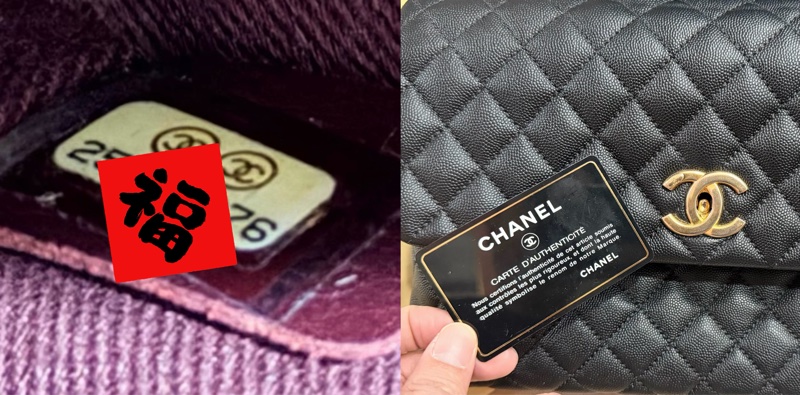 香奈兒 CHANEL COCO HANDLE 中號 黑色 做舊金鍊 荔枝紋牛皮-10