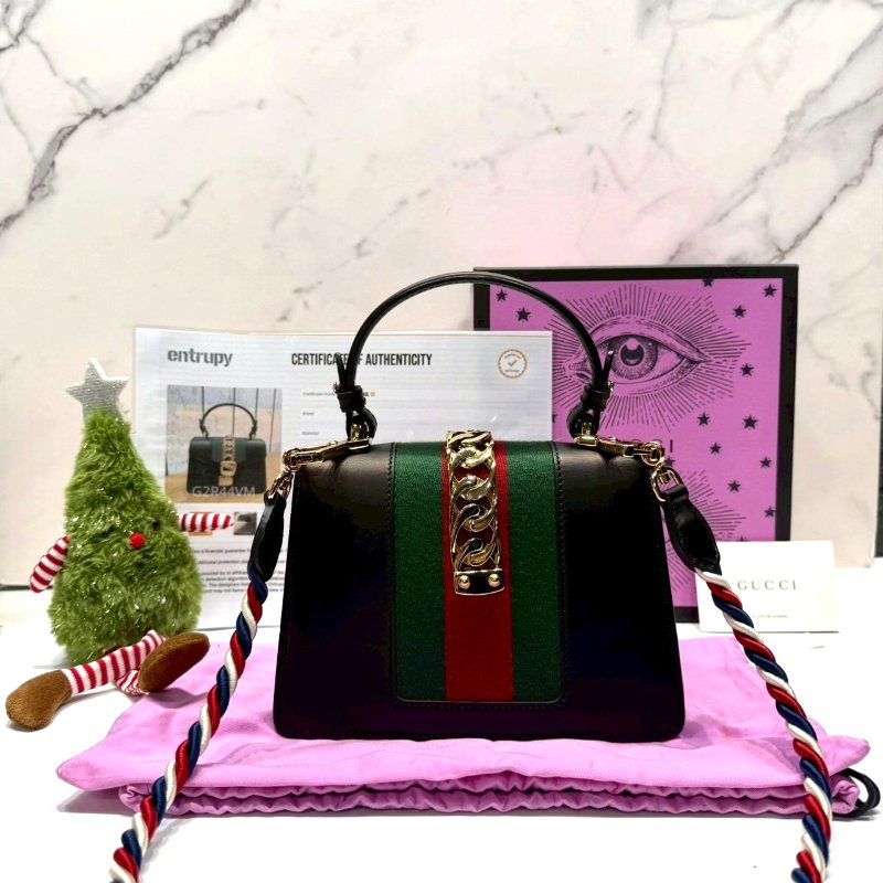 GUCCI Sylvie手提斜背包-1