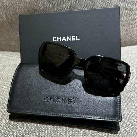 Chanel經典 方形太陽眼鏡