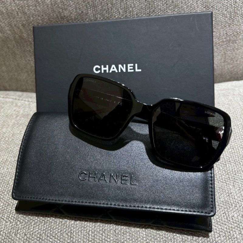 Chanel經典 方形太陽眼鏡-0