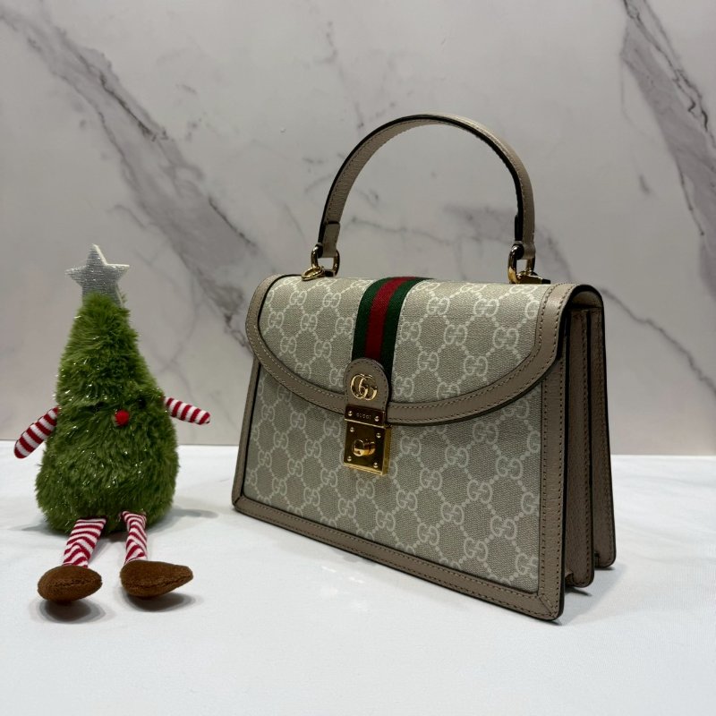 GUCCI 全新Ophidia系列織帶手提包-2