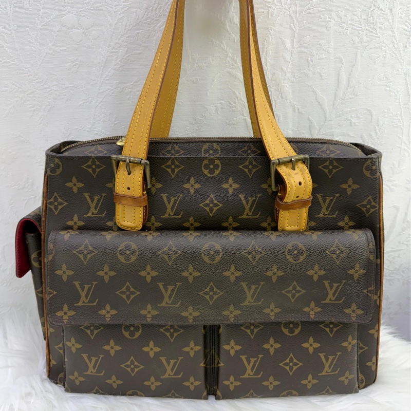 LOUIS VUITTON Monogram Multipli Cite金扣肩背袋-0