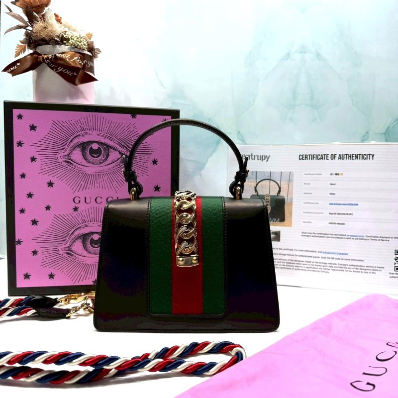 GUCCI Sylvie手提斜背包-1
