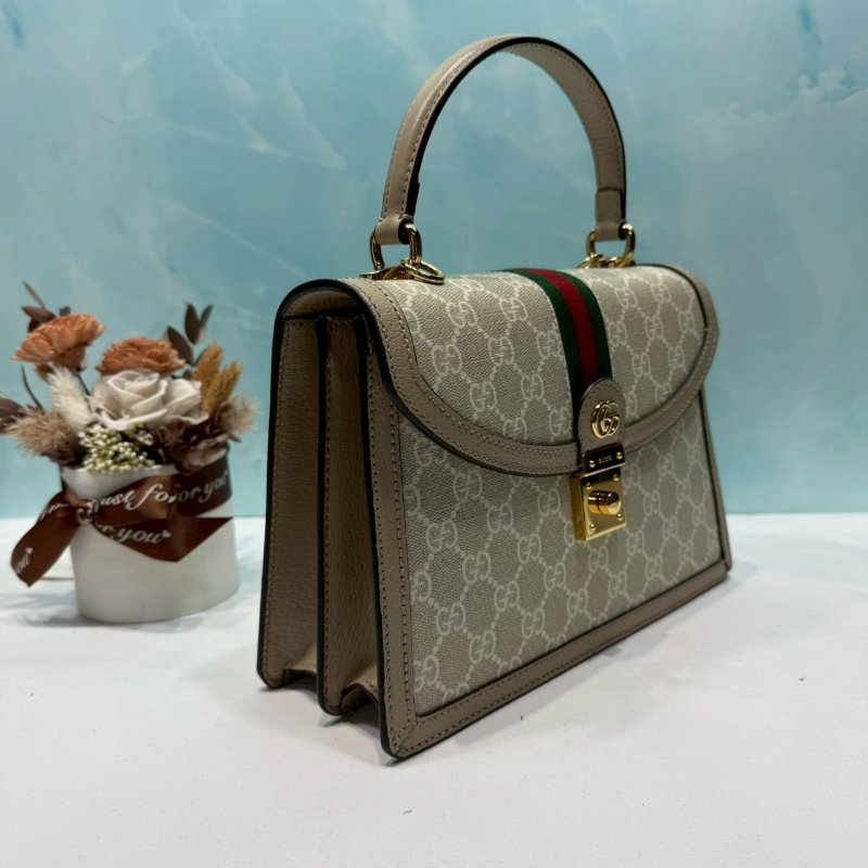 GUCCI 全新Ophidia系列織帶手提包-3