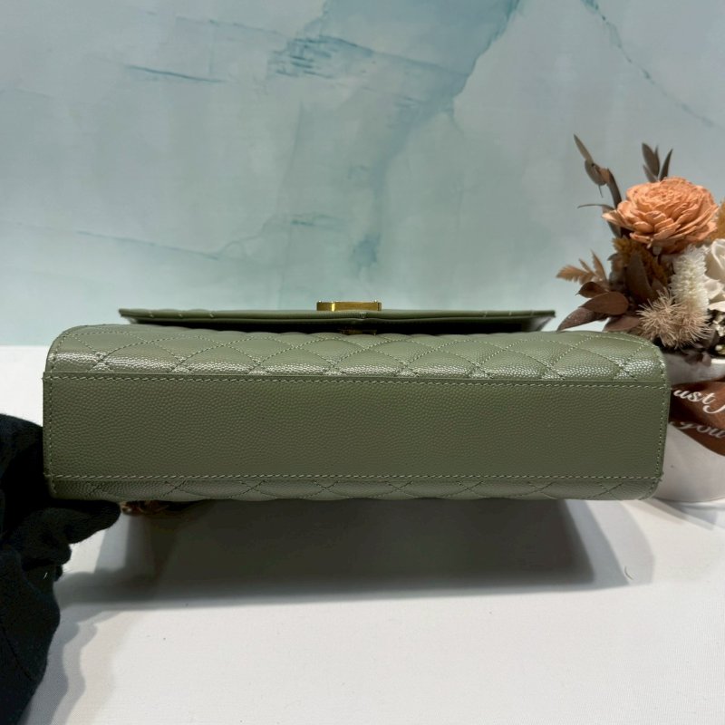 YSL Envelope魚子醬金鏈信封包-6