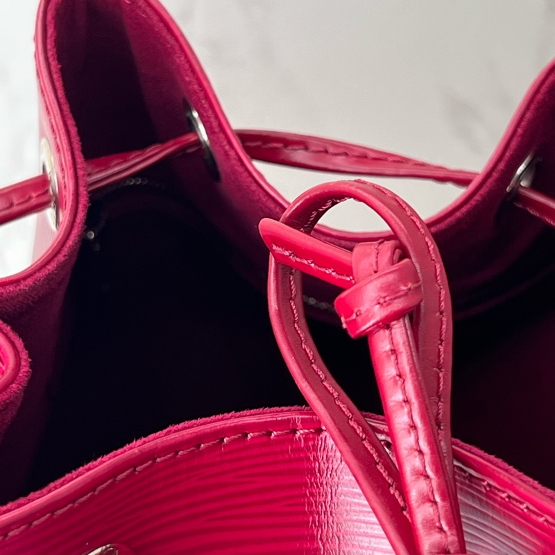 💗香緹國際精品💗 806 LV 水波紋大水桶包 #深紅色-2