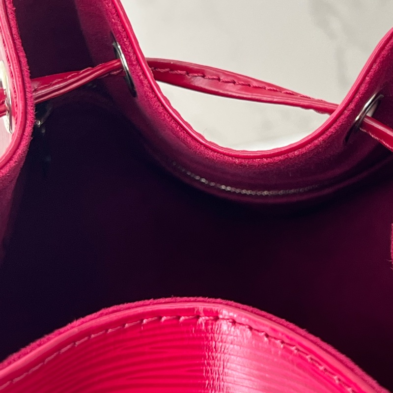 💗香緹國際精品💗 806 LV 水波紋大水桶包 #深紅色-3