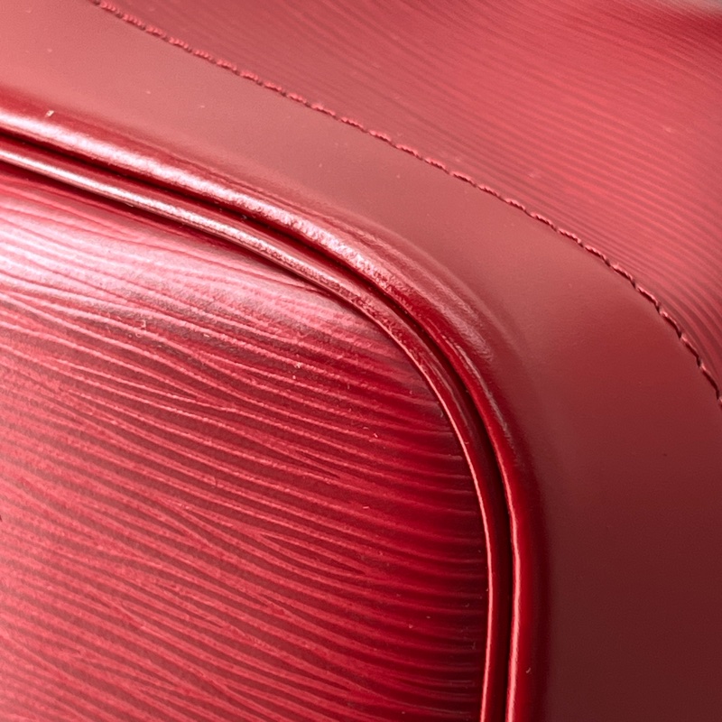 💗香緹國際精品💗 806 LV 水波紋大水桶包 #深紅色-9