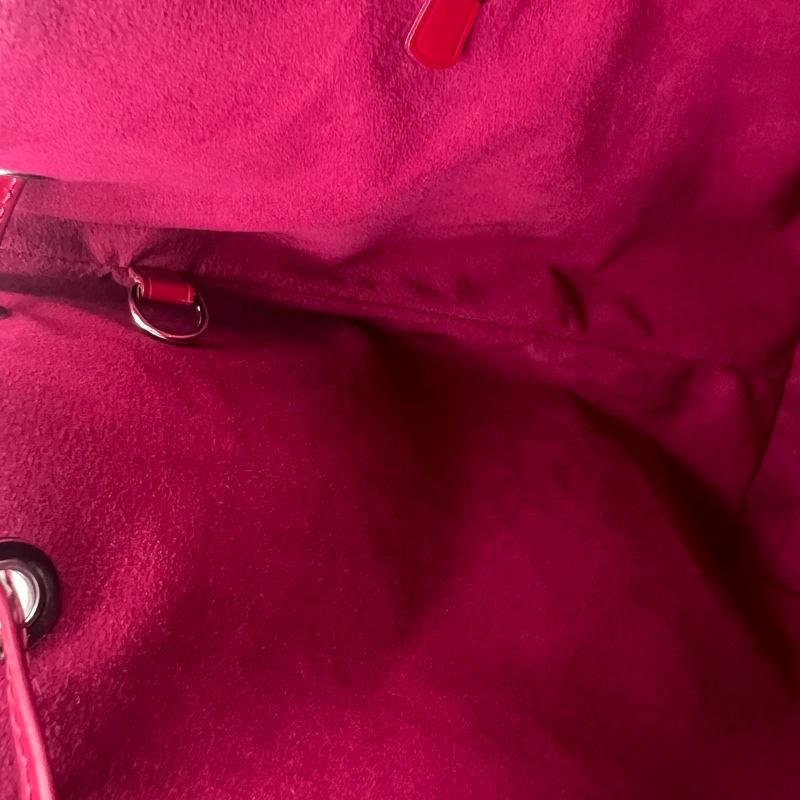 💗香緹國際精品💗 806 LV 水波紋大水桶包 #深紅色-12