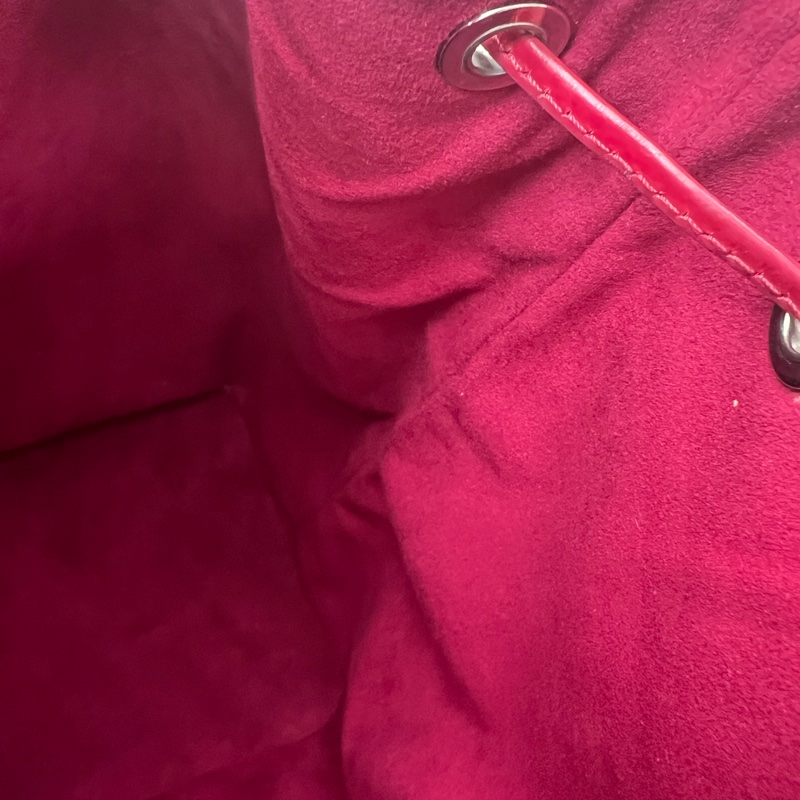 💗香緹國際精品💗 806 LV 水波紋大水桶包 #深紅色-13