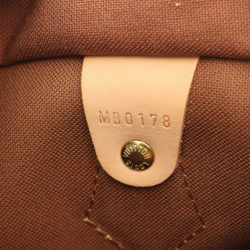 路易威登 Speedy Bandouliere 30 肩手提包 M41112 Monogram 棕色二手-4