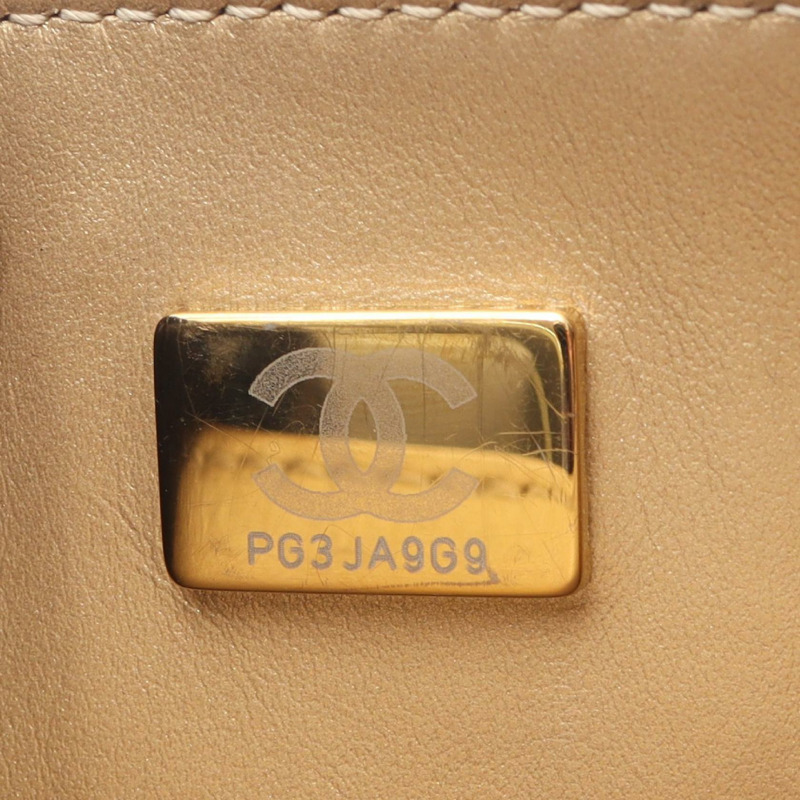 香奈兒 (CHANEL) 絎縫肩背包 AS3720 羊皮 黑色 二手 GHW CC-4