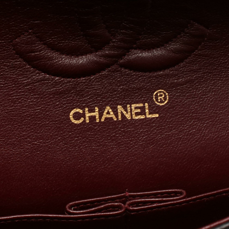 香奈兒 (CHANEL) Matelasse W 翻蓋單肩背包 A01112 羊皮黑二手金五金 CC-3