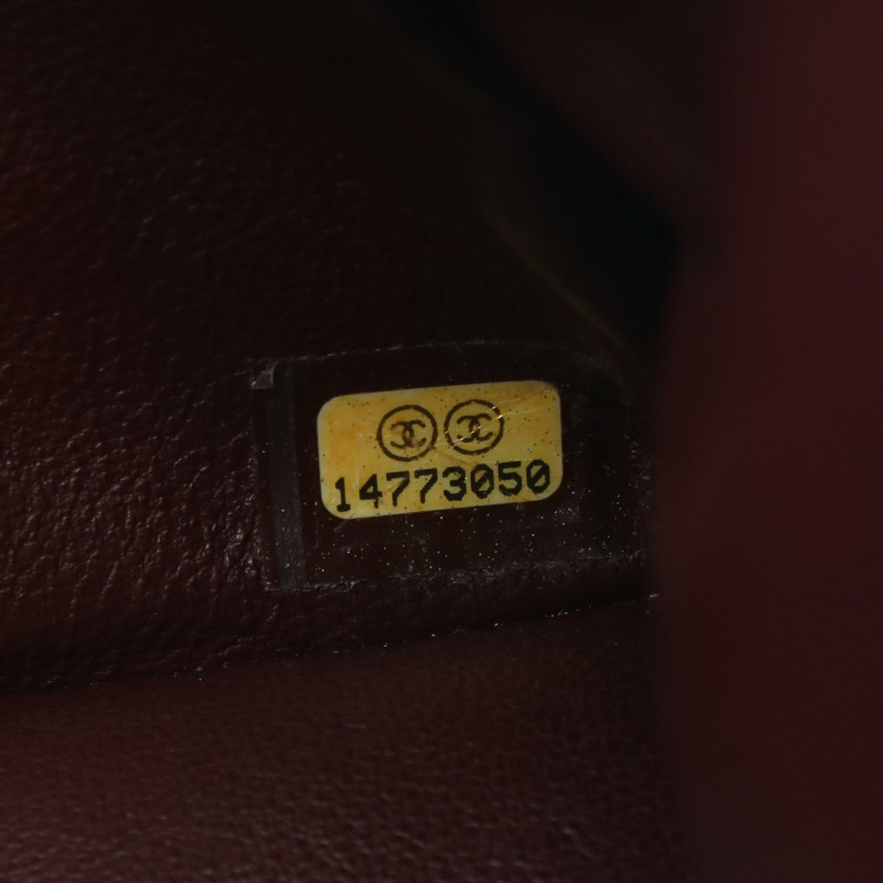 香奈兒 Jumbo Matelasse 30 鏈條肩背包 A28600 黑色皮革 二手 女士 金色五金-4