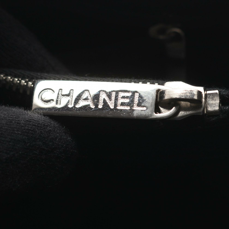 香奈兒 (CHANEL) Matelasse Grand Shopping GST 手提包 A50995 黑色皮革，二手 SHW CC-7