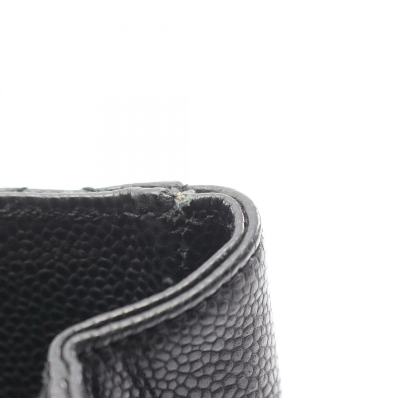 香奈兒 (CHANEL) Matelasse Grand Shopping GST 手提包 A50995 黑色皮革，二手 SHW CC-10
