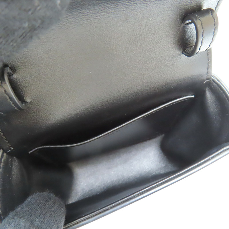 黑色 牛皮 MINI CLAUDE 小包 肩背包【CELINE 賽琳】 10I513DPV-4