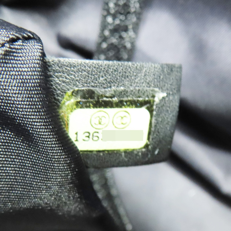 黑色 牛皮/帆布 Paris Biarritz GM 托特包【CHANEL 香奈兒】 A34210-8